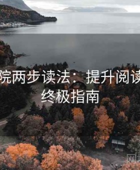 努努影院两步读法：提升阅读效率的终极指南