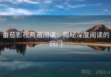 番茄影视两遍阅读：揭秘深度阅读的窍门