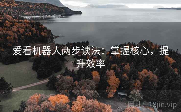 爱看机器人两步读法：掌握核心，提升效率